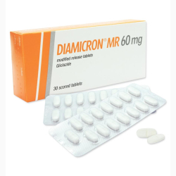 GLICLAZIDE TAB MR 60 MG 30 UNITS DIAMICRON SERVIER