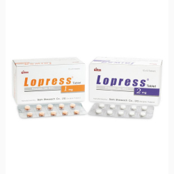 PRAZOSIN TAB 2 MG 100 UNITS LOPRESS SIAM BHAESAJ CO