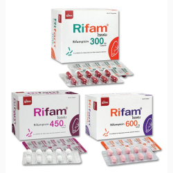 RIFAMPICIN TAB 450 MG 10x10 UNITS RIFAM SIAM BHAESAJ CO