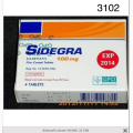 SILDENAFIL FILM-COAT 4 TAB 100 MG 5 UNITS SIDEGRA GPO