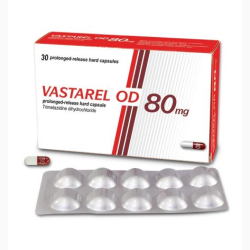 TRIMETAZIDINE OP CAP 80 MG 30 UNITS VASTAREL SERVIER