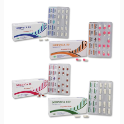 PREGABALIN CAP 25 MG 56 UNITS NERVICA UNISON