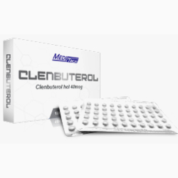 CLENBUTEROL TAB 40 MCG 100 UNITS CLEN MEDITECH