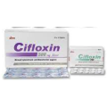 CIPROFLOXACIN FILM-COAT TB 500 MG 100xFOIL UNITS CIFLOXIN SIAM BHAESAJ CO