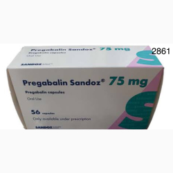 PREGABALIN CAP 75 MG 8x7 UNITS PREGABALIN SANDOZ SANDOZ