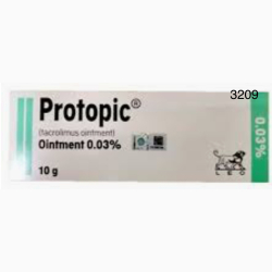 TACROLIMUS OINT 0.03 % (10 G) 1 UNITS PROTOPIC LEO PHARM PRODUCTS