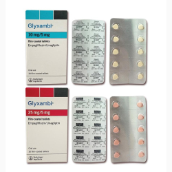 LINAGLIPTIN   EMPAGLIFLOZIN FCT 25/5 30 UNITS GLYXAMBI B.INGELHEIM