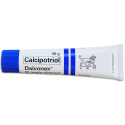 CALCIPOTRIOL OINT 50 MCG /G (30 G) 1 UNITS DAIVONEX LEO PHARM PRODUCTS