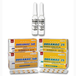 DICLOFENAC ENT COAT TAB 50 MG 200 UNITS DOSANAC SIAM BHAESA