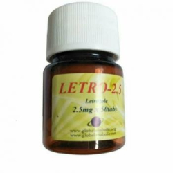 LETROZOLE TAB 2.5 MG  50 UNITS LETRO-2.5 GLOBAL ANABOLIC