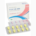 CLARITHROMYCIN FILM-COAT TB 250 MG 10 UNITS FASCAR UNISON