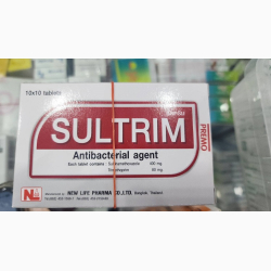 CO-TRIMOXAZOLE TAB 10 UNITS SULTRIM 400/80 NEW LIFE PHARMA