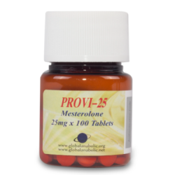 MESTEROLONE 25 MG 100 TAB 1 UNITS PROVI-25 GLOBAL ANABOLIC