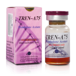 TRENBOLONE ACETATE 75 MG 10 CC VIAL 1 UNITS TREN-A75 GLOBAL ANABOLIC