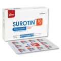 ROSUVASTATIN FILM-COAT TB 10 MG 30 UNITS SUROTIN SIAM BHAESAJ CO
