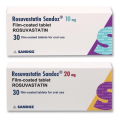 ROSUVASTATIN FILM-COAT TB 20 MG 4x7 UNITS ROSUVASTATIN SANDO SANDOZ