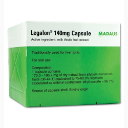 SILYMARIN CAP 140 MG 10x10 UNITS LEGALON DR.MADAUS &amp; CO