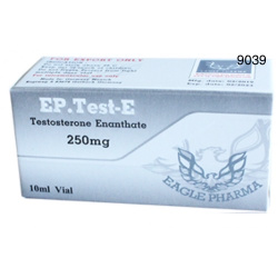TESTOSTERONE ENANTHATE 250 MG 10 CC VIAL 1 UNITS TEST-E EAGLE PHARMA