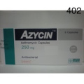 AZITHROMYCIN CAP 250 MG 10x6 UNITS AZYCIN GPO